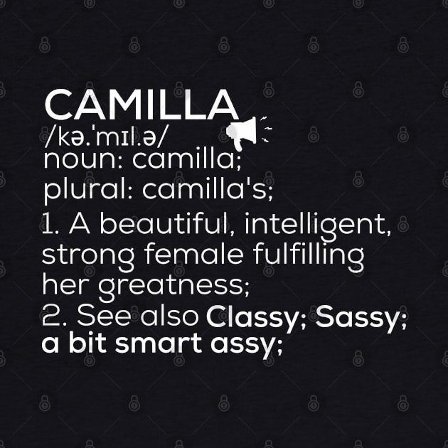 Camilla Name Camilla Definition Camilla Female Name Camilla Meaning by TeeLogic